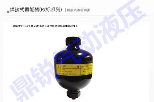 焊接式蓄能器 非隔离式蓄能器